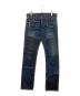 Denim & Supply Ralph Lauren（デニム＆サプライ ラルフローレン）の古着「パッチワークデニムパンツ」｜ブルー