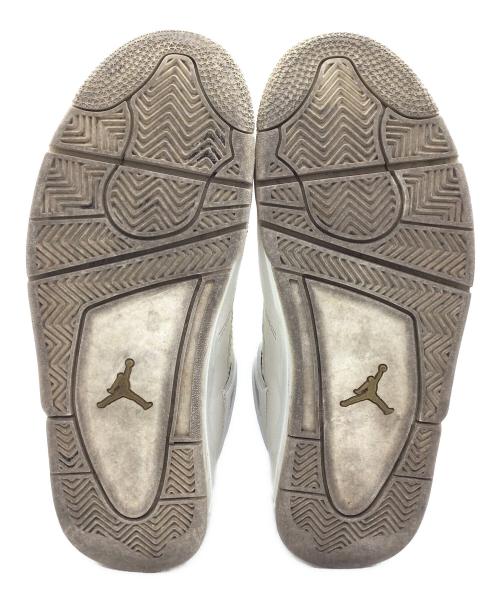 NIKE（ナイキ）NIKE (ナイキ) WMNS Air Jordan 4 Retro ホワイト サイズ:US9.5、UK7、EUR41、cm26.5、BR39.5、CN265の古着・服飾アイテム