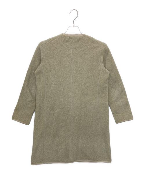 DANTON（ダントン）DANTON (ダントン) フリースノーカラーコート グレー サイズ:Sの古着・服飾アイテム