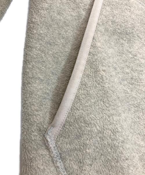 DANTON（ダントン）DANTON (ダントン) フリースノーカラーコート グレー サイズ:Sの古着・服飾アイテム