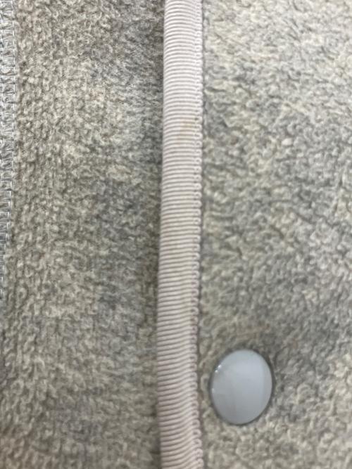 DANTON（ダントン）DANTON (ダントン) フリースノーカラーコート グレー サイズ:Sの古着・服飾アイテム