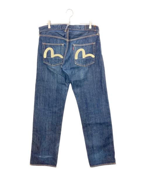 EVISU（エヴィス）EVISU (エヴィス) デニムパンツ ネイビー サイズ:W36の古着・服飾アイテム