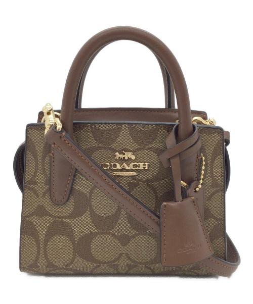 COACH（コーチ）COACH (コーチ) ショルダーバッグ ブラウンの古着・服飾アイテム