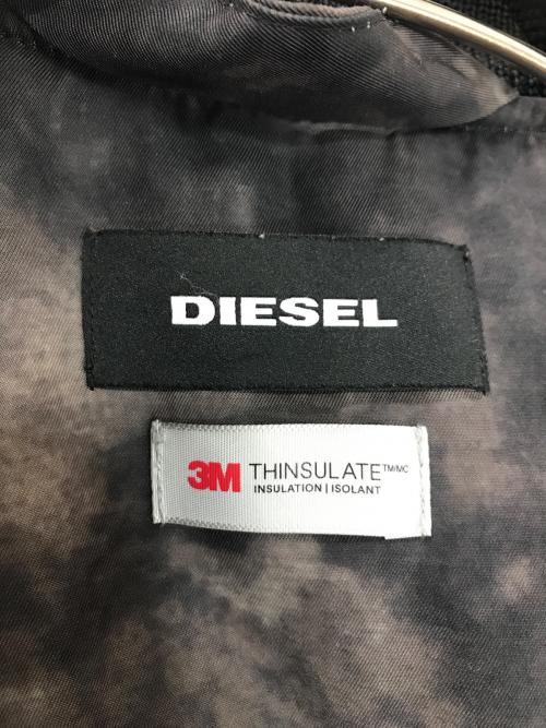 DIESEL（ディーゼル）DIESEL (ディーゼル) MA-1ジャケット ブラック サイズ:Sの古着・服飾アイテム