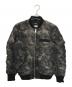 DIESEL（ディーゼル）の古着「MA-1ジャケット」｜ブラック