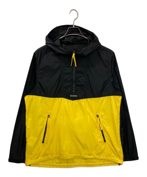 Columbia（コロンビア）Columbia (コロンビア) PM3382　ナイロンジャケット イエロー×ブラック サイズ:XLの古着・服飾アイテム