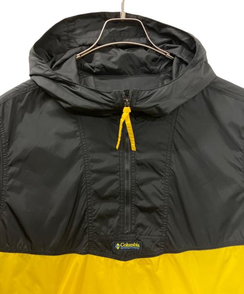 Columbia（コロンビア）Columbia (コロンビア) PM3382　ナイロンジャケット イエロー×ブラック サイズ:XLの古着・服飾アイテム