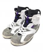 NIKEナイキ）の古着「Air Jordan 6 Retro」｜グレー×ホワイト