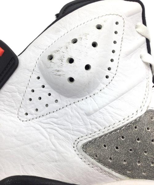 NIKE（ナイキ）NIKE (ナイキ) Air Jordan 6 Retro グレー×ホワイト サイズ:US10.5、UK9.5、EUR44.5、cm28.5の古着・服飾アイテム