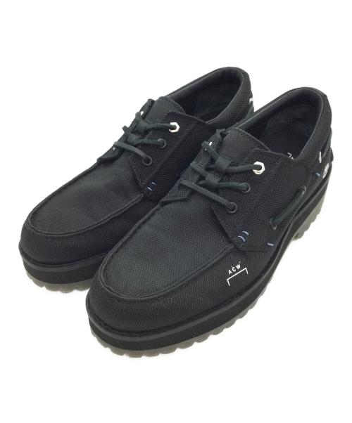 Timberland（ティンバーランド）Timberland A-COLD-WALL (ア・コールド・ウォール) FUTURE73 3-Eye Lug Boat Shoe ブラック サイズ:US8.5W、UK8、EU42、JP26.5、MX26.5、CN265(2.5)の古着・服飾アイテム