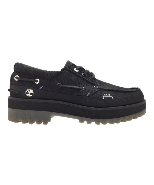 Timberland（ティンバーランド）Timberland A-COLD-WALL (ア・コールド・ウォール) FUTURE73 3-Eye Lug Boat Shoe ブラック サイズ:US8.5W、UK8、EU42、JP26.5、MX26.5、CN265(2.5)の古着・服飾アイテム