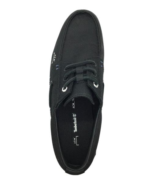 Timberland（ティンバーランド）Timberland A-COLD-WALL (ア・コールド・ウォール) FUTURE73 3-Eye Lug Boat Shoe ブラック サイズ:US8.5W、UK8、EU42、JP26.5、MX26.5、CN265(2.5)の古着・服飾アイテム