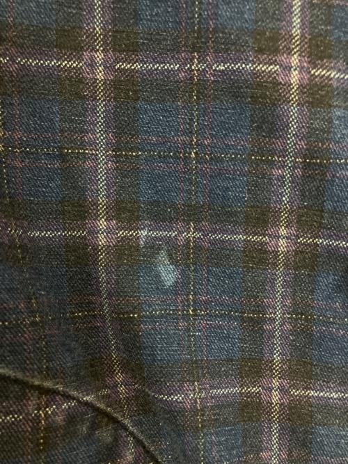 YARDSALE（ヤードセール）YARDSALE (ヤードセール) ジップパーカー ネイビー×パープル サイズ:Sの古着・服飾アイテム