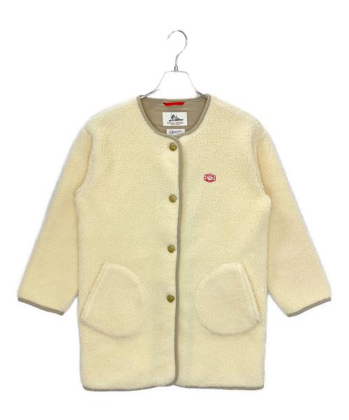 VINCENT ET MIREILLE（ヴァンソンエミレイユ）VINCENT ET MIREILLE (ヴァンソンエミレイユ) ボアノーカラーコート アイボリー サイズ:2の古着・服飾アイテム