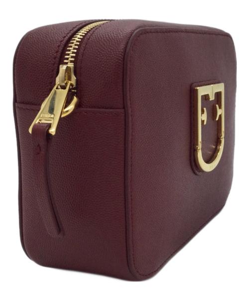 FURLA（フルラ）FURLA (フルラ) ショルダーバッグ ワインレッドの古着・服飾アイテム