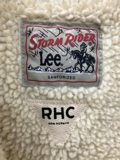 LEE（リー）LEE (リー) RHC Ron Herman (アールエイチシー ロンハーマン) LB9801　内ボアコーデュロイジャケット ネイビー×アイボリー サイズ:Sの古着・服飾アイテム