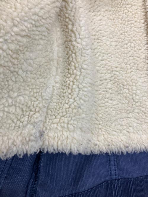 LEE（リー）LEE (リー) RHC Ron Herman (アールエイチシー ロンハーマン) LB9801　内ボアコーデュロイジャケット ネイビー×アイボリー サイズ:Sの古着・服飾アイテム