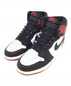 NIKEナイキ）の古着「AIR JORDAN 1 RETRO HIGH OG」｜ホワイト×ブラック×レッド