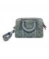 COACH (コーチ) 2WAYバッグ ブルー×ブラウン：15000円