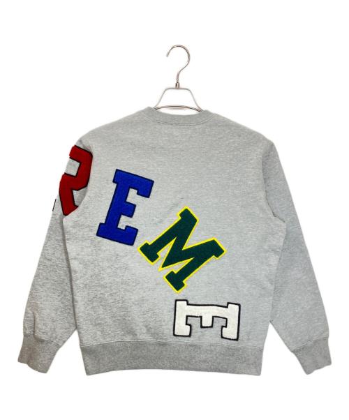 SUPREME（シュプリーム）SUPREME (シュプリーム) Big Arc Crewneck グレー サイズ:Sの古着・服飾アイテム