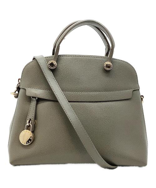 FURLA（フルラ）FURLA (フルラ) 2WAYバッグ グレーの古着・服飾アイテム