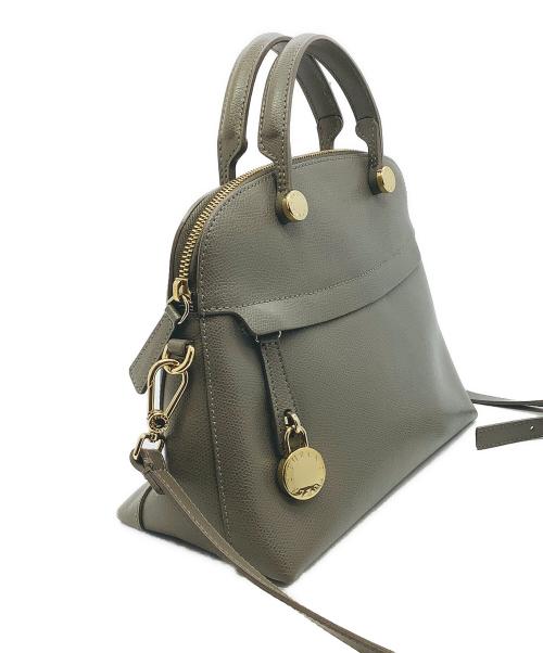 FURLA（フルラ）FURLA (フルラ) 2WAYバッグ グレーの古着・服飾アイテム