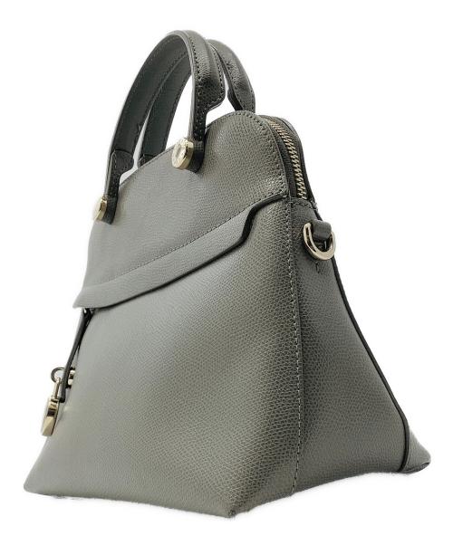 FURLA（フルラ）FURLA (フルラ) 2WAYバッグ グレーの古着・服飾アイテム