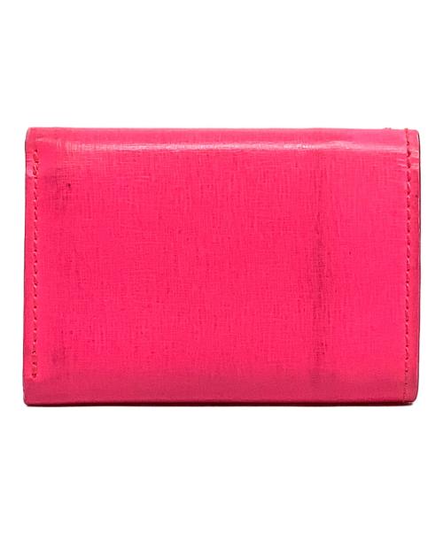 BALENCIAGA（バレンシアガ）BALENCIAGA (バレンシアガ) コンパクトウォレット ショッキングピンクの古着・服飾アイテム