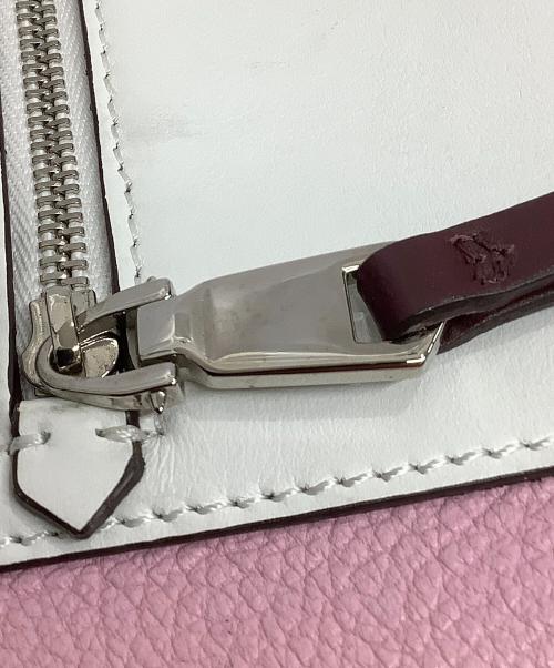 GIVENCHY（ジバンシィ）GIVENCHY (ジバンシィ) ショルダーバッグ ボルドー×ホワイト×ピンクの古着・服飾アイテム