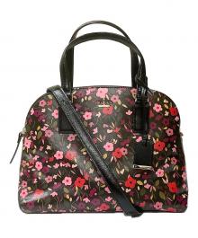 Kate Spade（ケイトスペード）の古着「2WAYバッグ」｜ブラック×ピンク