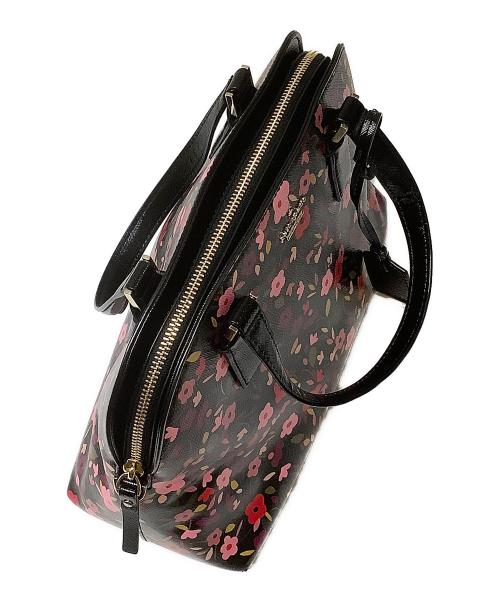 Kate Spade（ケイトスペード）Kate Spade (ケイトスペード) 2WAYバッグ ブラック×ピンクの古着・服飾アイテム