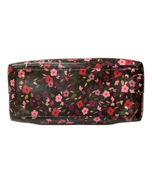 Kate Spade（ケイトスペード）Kate Spade (ケイトスペード) 2WAYバッグ ブラック×ピンクの古着・服飾アイテム