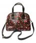 Kate Spade (ケイトスペード) 2WAYバッグ ブラック×ピンク：6000円