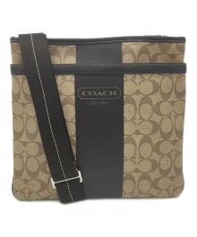 COACH（コーチ）の古着「ショルダーバッグ」｜ブラウン×ベージュ