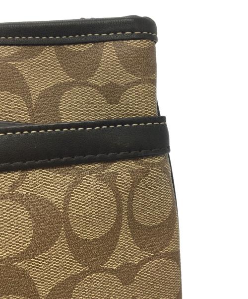 COACH（コーチ）COACH (コーチ) ショルダーバッグ ブラウン×ベージュの古着・服飾アイテム