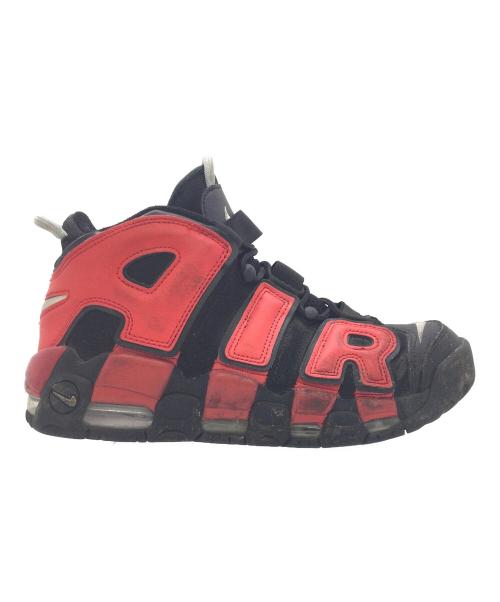 NIKE（ナイキ）NIKE (ナイキ) AIR MORE UPTEMPO 96 ブラック サイズ:US8、UK7、EUR41、cm26、BR39.5、CN260(2.5)の古着・服飾アイテム