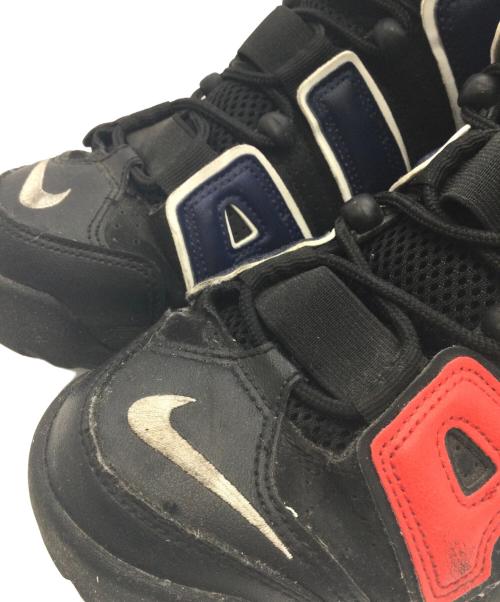 NIKE（ナイキ）NIKE (ナイキ) AIR MORE UPTEMPO 96 ブラック サイズ:US8、UK7、EUR41、cm26、BR39.5、CN260(2.5)の古着・服飾アイテム