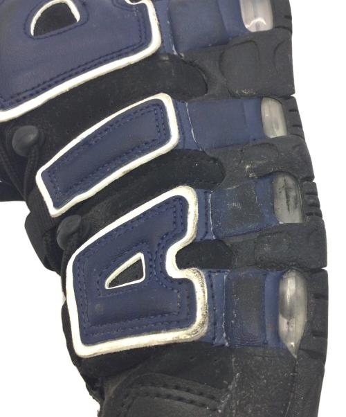 NIKE（ナイキ）NIKE (ナイキ) AIR MORE UPTEMPO 96 ブラック サイズ:US8、UK7、EUR41、cm26、BR39.5、CN260(2.5)の古着・服飾アイテム
