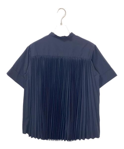 UNITED ARROWS（ユナイテッドアローズ）UNITED ARROWS (ユナイテッドアローズ) 1516-199-1601　半袖ブラウス ネイビー サイズ:36の古着・服飾アイテム