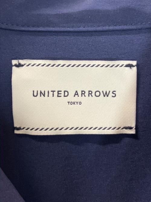 UNITED ARROWS（ユナイテッドアローズ）UNITED ARROWS (ユナイテッドアローズ) 1516-199-1601　半袖ブラウス ネイビー サイズ:36の古着・服飾アイテム