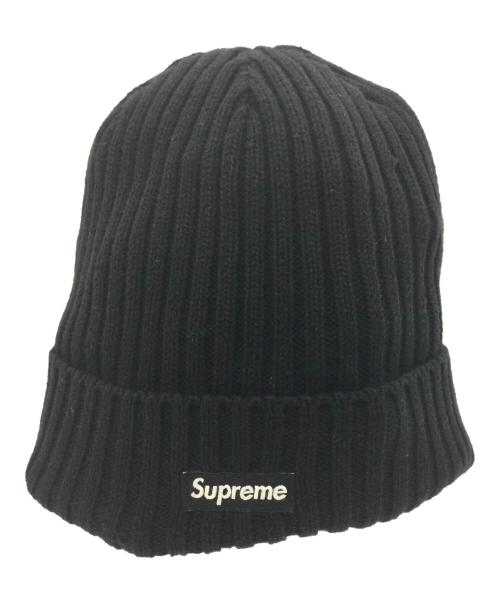 SUPREME（シュプリーム）SUPREME (シュプリーム) ニット帽 ブラックの古着・服飾アイテム
