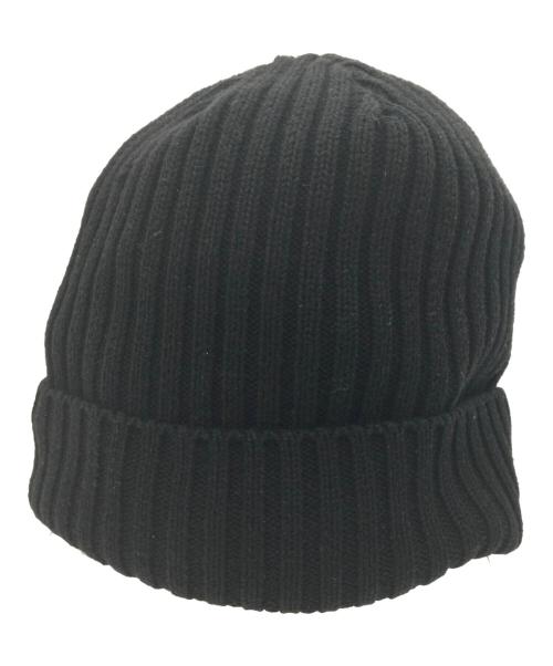 SUPREME（シュプリーム）SUPREME (シュプリーム) ニット帽 ブラックの古着・服飾アイテム