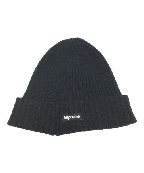 SUPREME（シュプリーム）SUPREME (シュプリーム) ニット帽 ブラックの古着・服飾アイテム