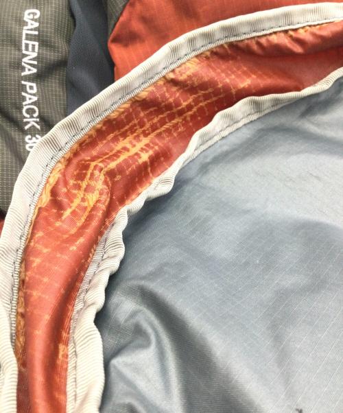 mont-bell（モンベル）mont-bell (モンベル) バックパック ブラウン×グレーの古着・服飾アイテム