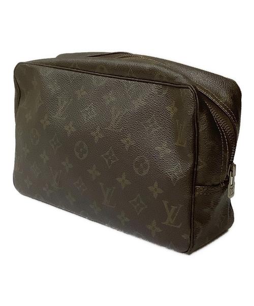 LOUIS VUITTON（ルイ ヴィトン）LOUIS VUITTON (ルイ ヴィトン) コスメポーチ ブラウンの古着・服飾アイテム