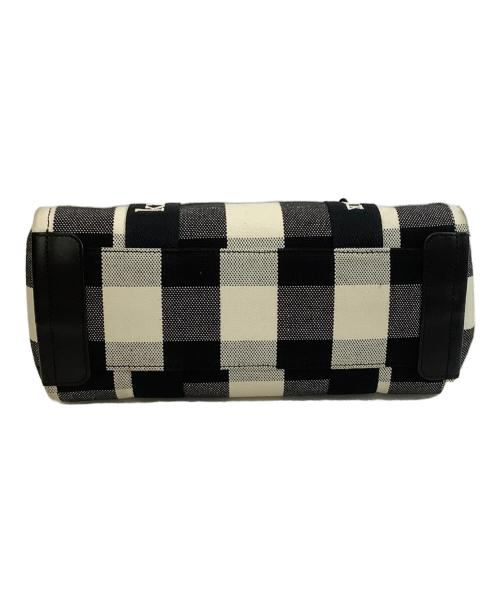 Kate Spade（ケイトスペード）Kate Spade (ケイトスペード) トートバッグ ホワイト×ブラックの古着・服飾アイテム