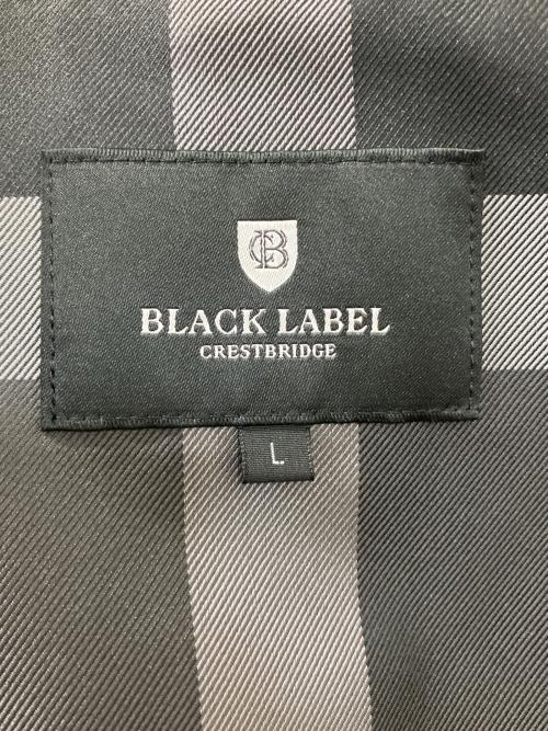 BLACK LABEL CRESTBRIDGE（ブラックレーベル クレストブリッジ）BLACK LABEL CRESTBRIDGE (ブラックレーベル クレストブリッジ) テーラードジャケット ブラウン サイズ:Lの古着・服飾アイテム