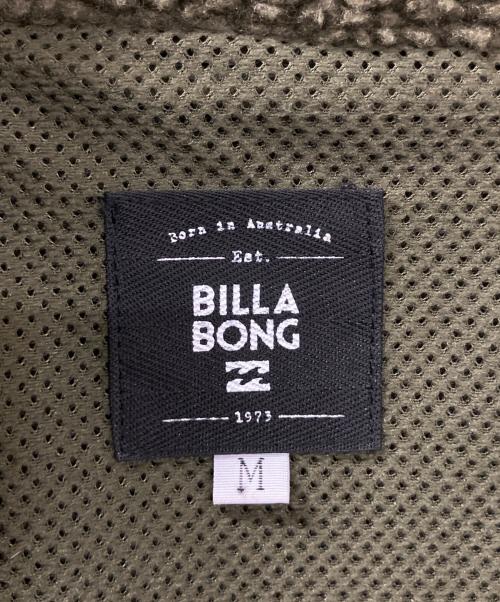 Billabong（ビラボン）Billabong (ビラボン) ボアジャケット グリーン サイズ:Mの古着・服飾アイテム