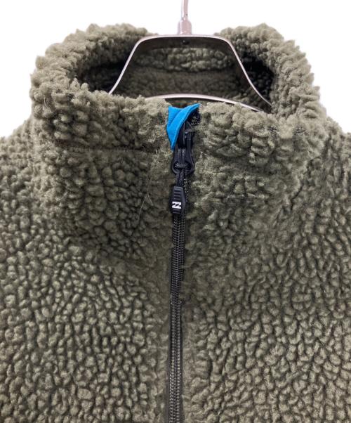 Billabong（ビラボン）Billabong (ビラボン) ボアジャケット グリーン サイズ:Mの古着・服飾アイテム