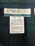 中古・古着 O'NEIL OF DUBLIN (オニールオブダブリン) チェックスカート グリーン×ネイビー サイズ:8：6000円